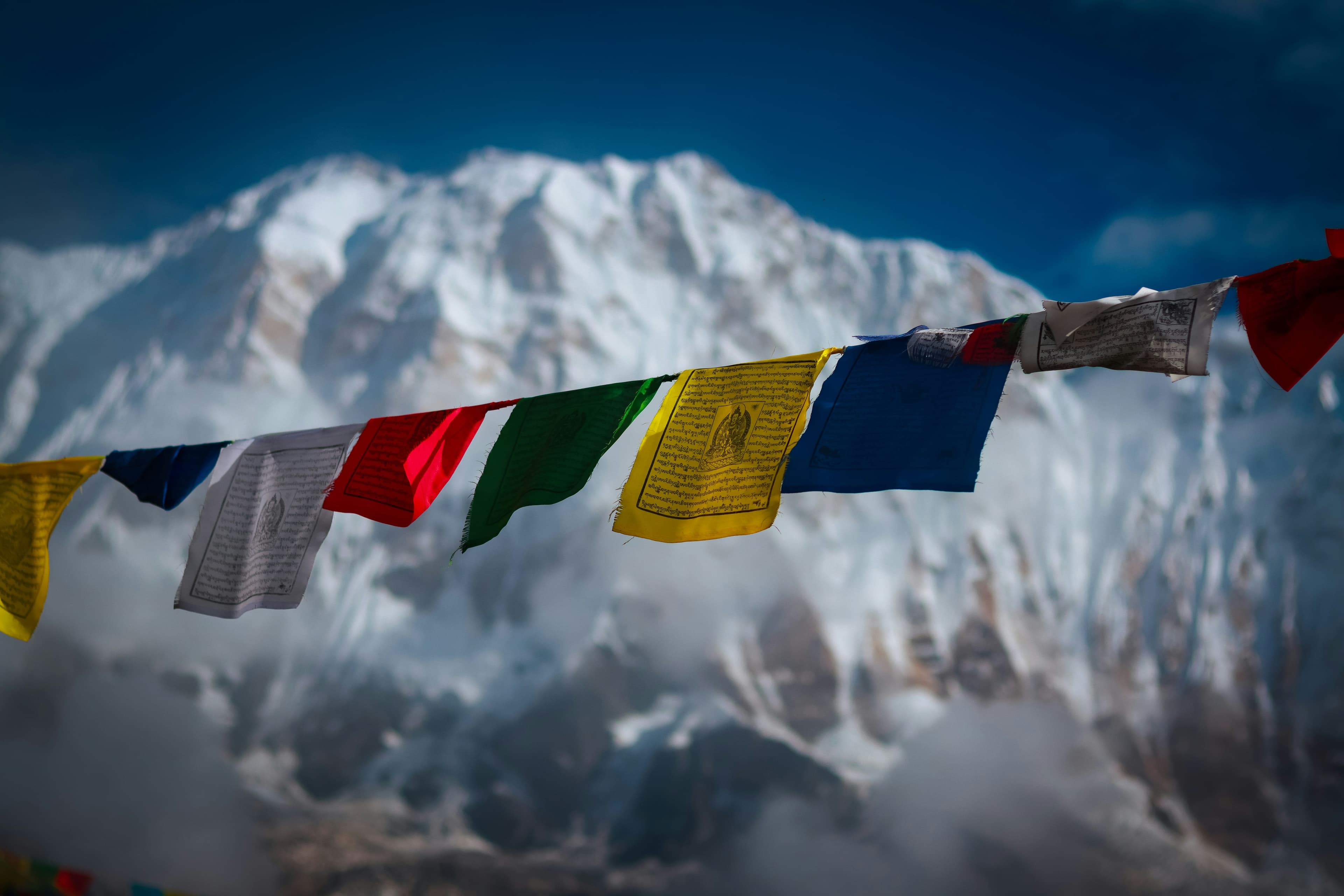 Mountain landscape banner